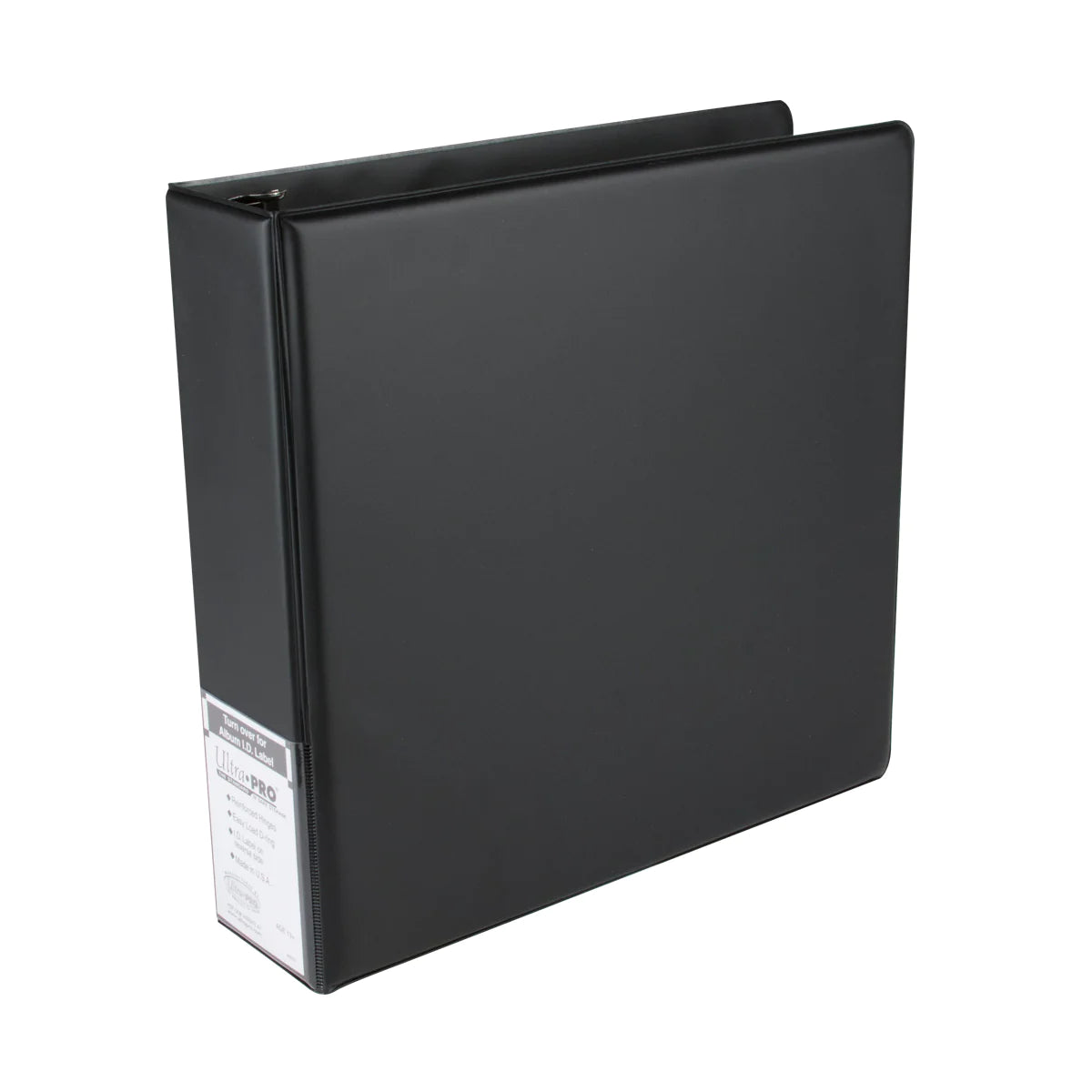 Ultra Pro - 3" 3-Ring Heavy Duty Binder - Black