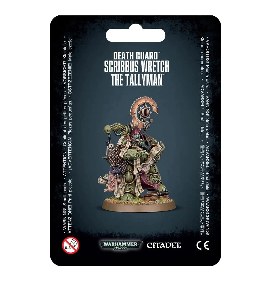 Warhammer 40k - Death Guard - Scribbus Wretch, the Tallyman Image