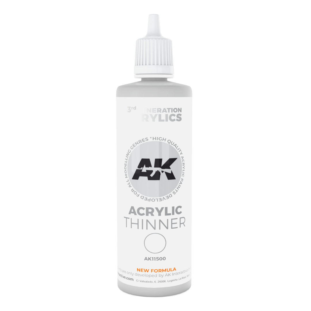 AK Interactive gloss varnish spray can, 400 ml, with dual diffusers for glossy model finishing