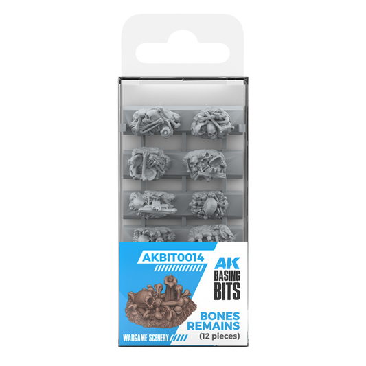 AK Interactive Bones Remains basing bits skeletal fragments for miniature terrain