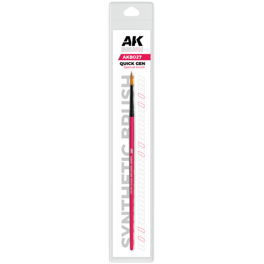 AK Interactive Quick Gen Special Brush for miniature and model painting