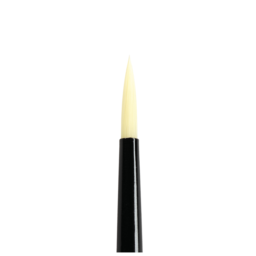 AK Interactive Synthetic Tabletop Brush Size 2, designed for layering, base coating, and mid-sized details in tabletop and scale model painting.