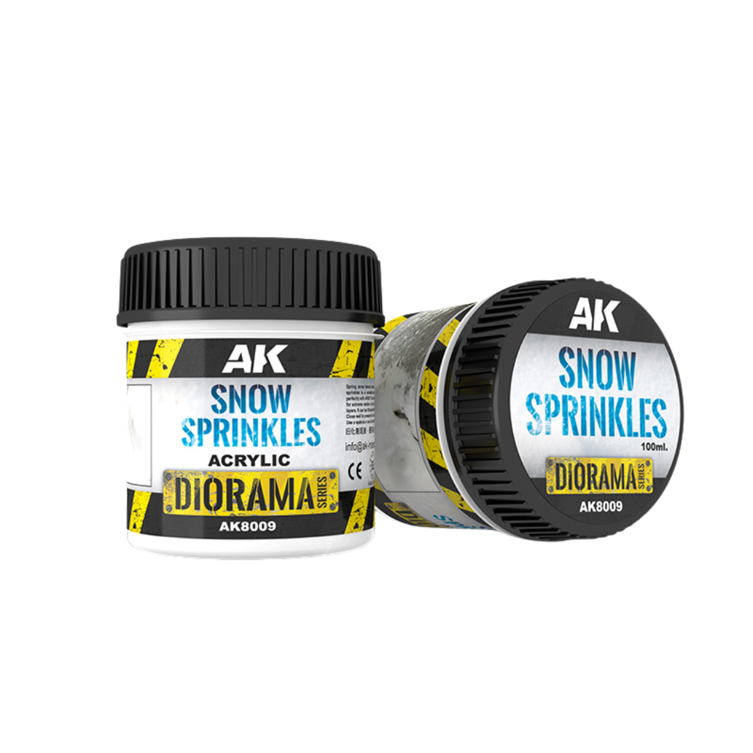 AK Interactive - Diorama - Snow Sprinkles (100ml)