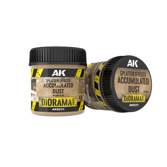 AK Interactive - Splatter Effects - Accumulated Dust (100ml)