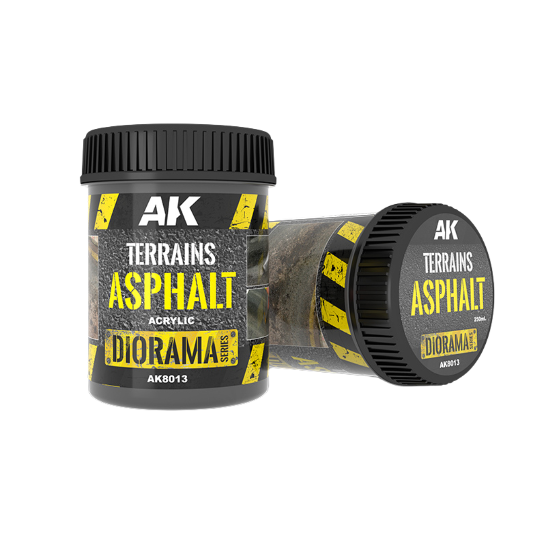 AK Interactive - Terrains - Asphalt (250ml)