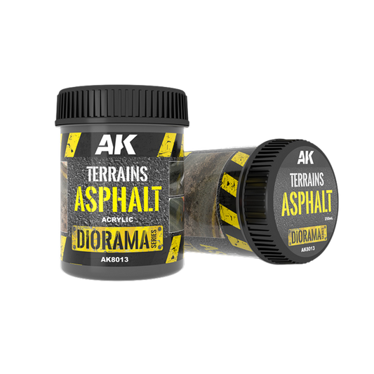 AK Interactive - Terrains - Asphalt (250ml)