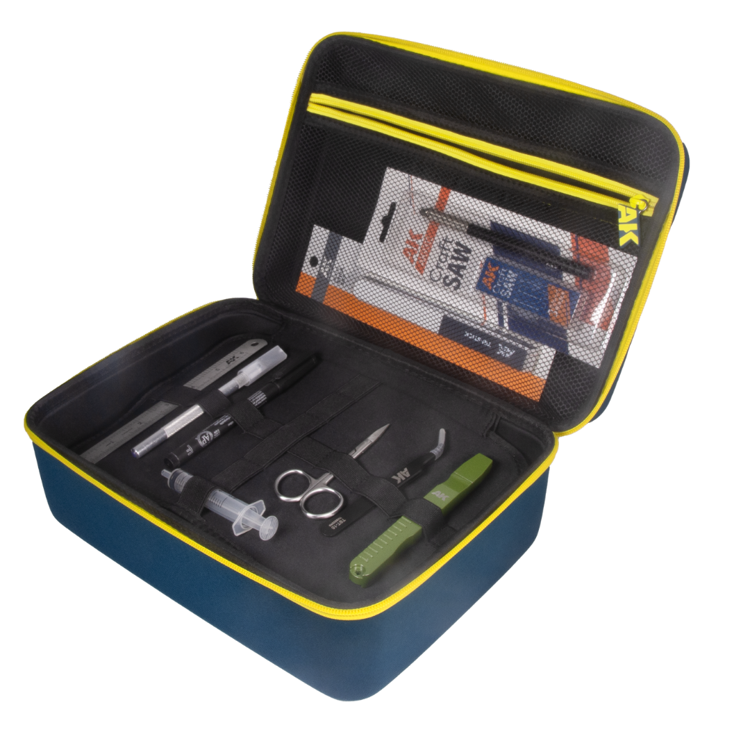 AK Interactive Tool and Accessory Case for miniature painting tools