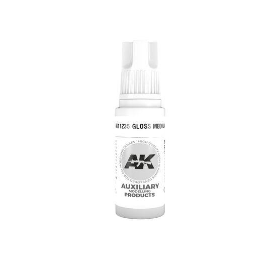 AK Interactive 3G Acrylic Gloss Medium 17ml for miniature and model painting