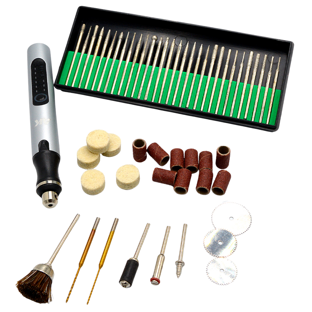 AK Interactive cordless rotary tool for miniature modelling, scale models, drilling and sanding hobby projects