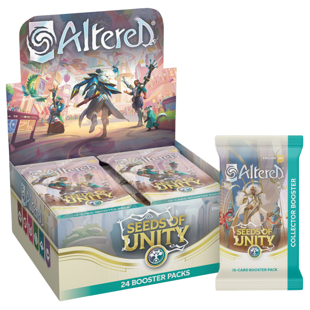 Altered TCG - Seeds of Unity - Booster Box + 1 Collector Pack (PRE-ORDER FOR FEB 2026)