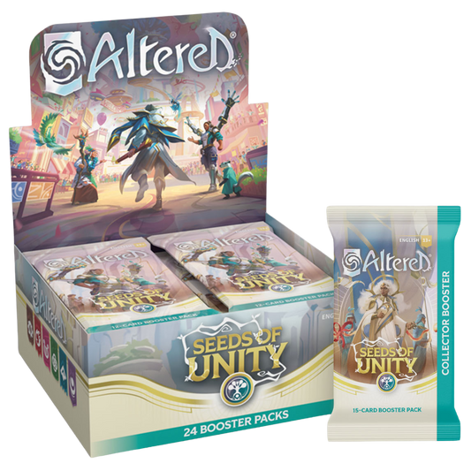 Altered TCG - Seeds of Unity - Booster Box + 1 Collector Pack (PRE-ORDER FOR FEB 2026)
