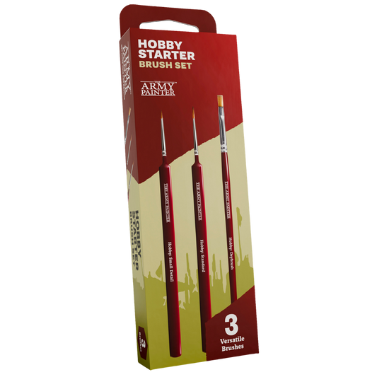 Army Painter Hobby Starter Brush Set for miniature painting brushes