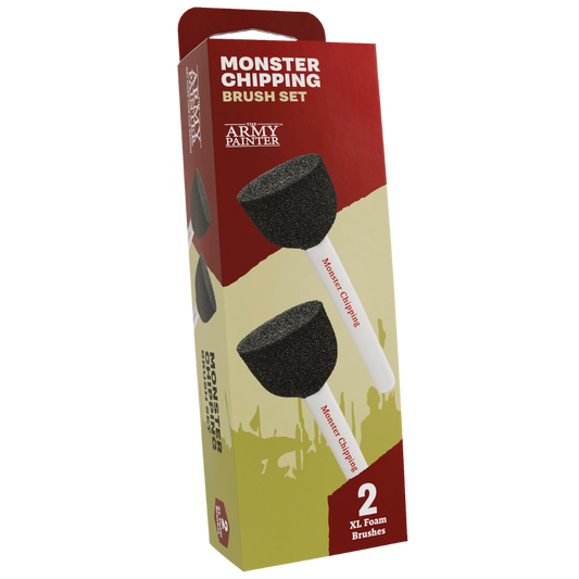 Army Painter Monster Chipping Brush Set for large model weathering