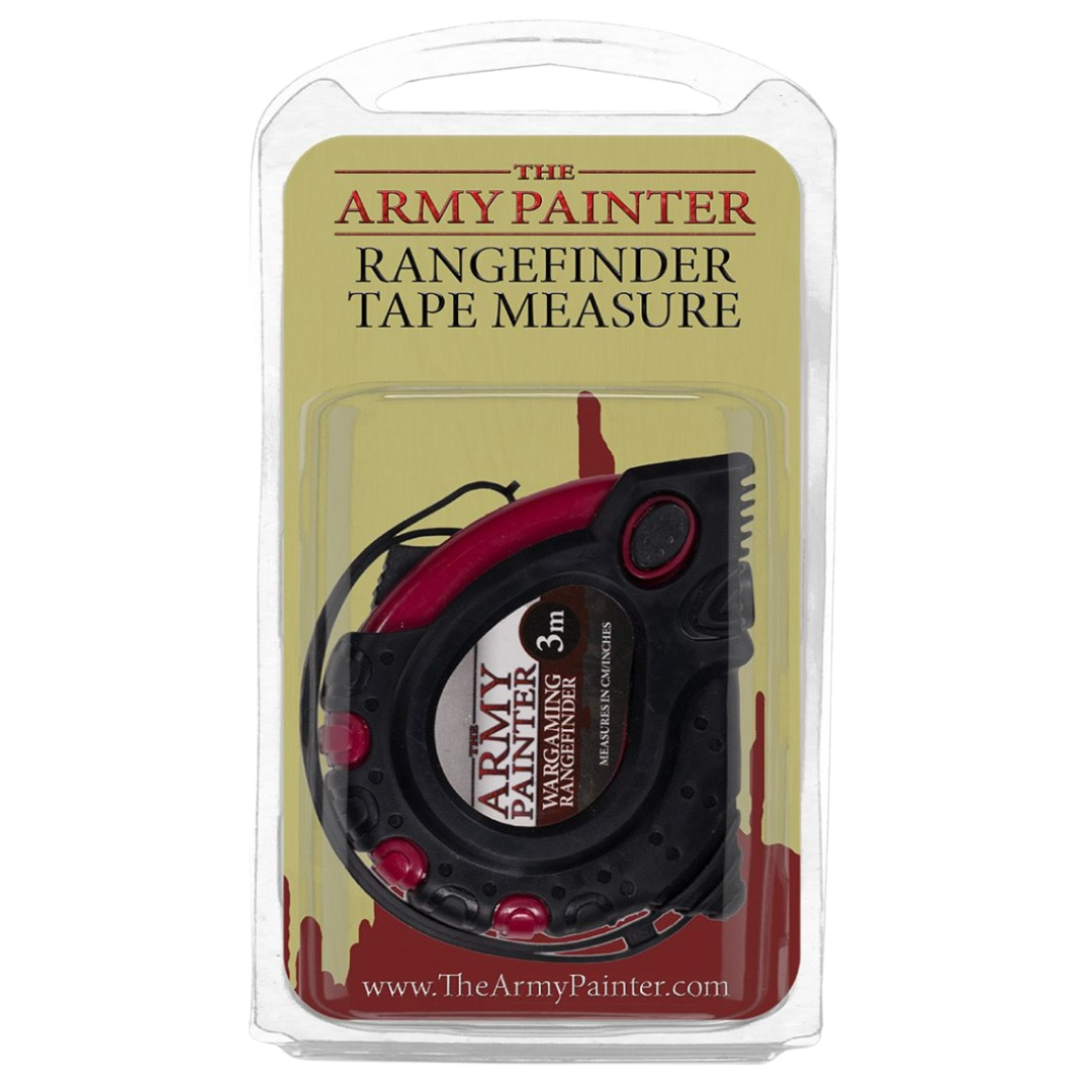 The Army Painter Rangefinder Tape Measure – 3-meter dual-unit measuring tool for tabletop gaming