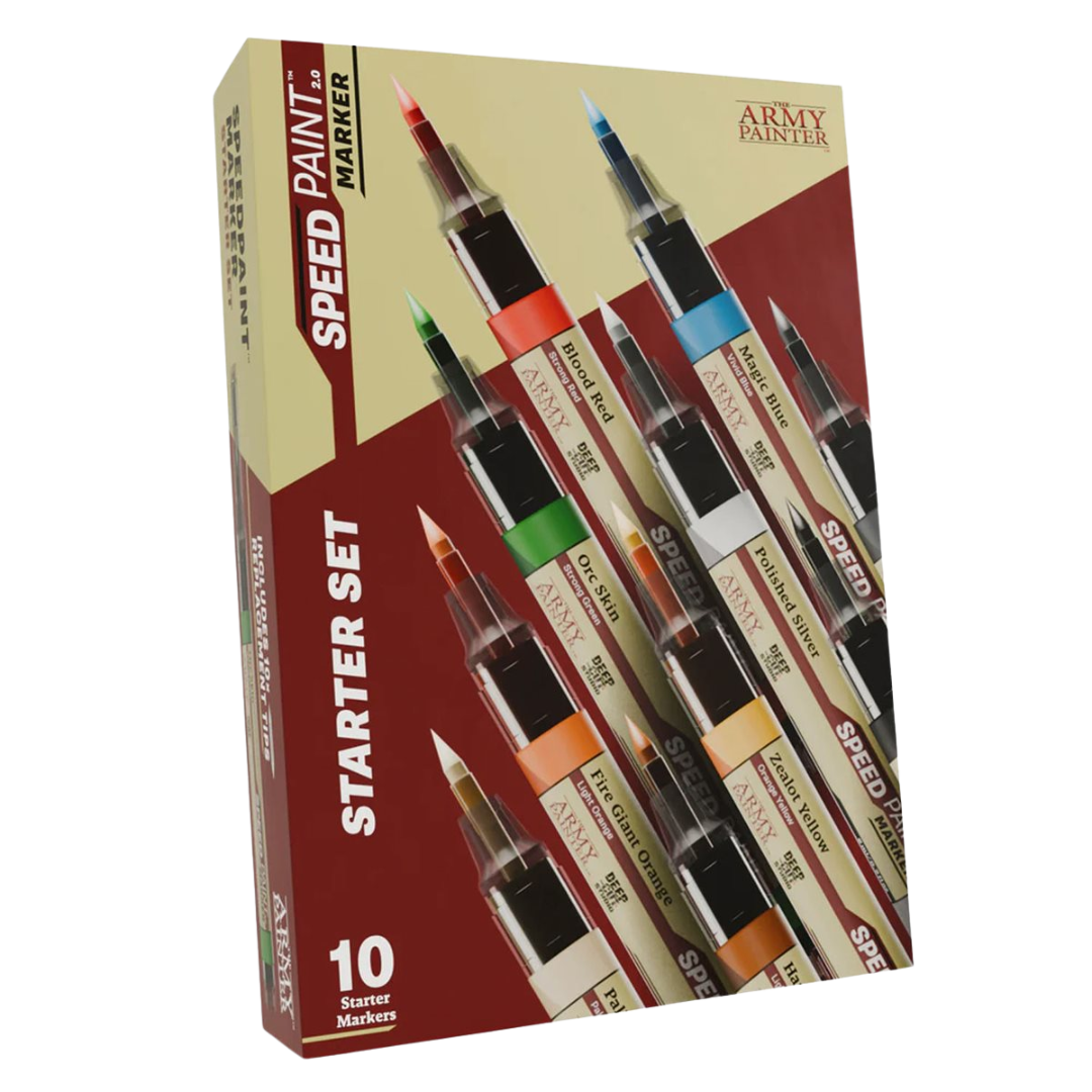 Starter Set of Speedpaint Markers for fast, precise miniature painting and touch-ups. Free and fast shipping across Canada on orders over $199.