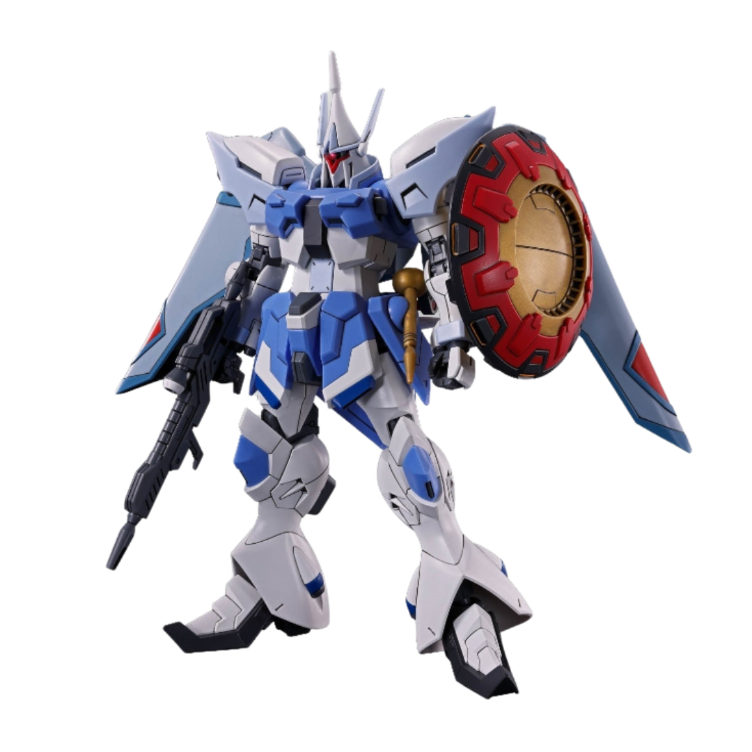 Bandai HG Gyan Strom Agnes Giebenrath Custom model kit from Gundam SEED Freedom, featuring custom details, enhanced weaponry, and dynamic articulation.