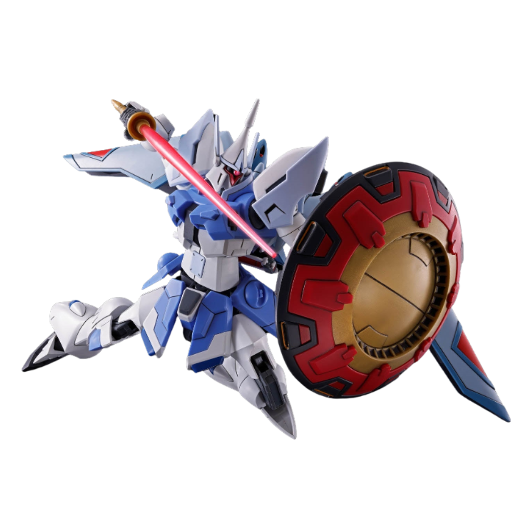 Bandai HG Gyan Strom Agnes Giebenrath Custom model kit from Gundam SEED Freedom, featuring custom details, enhanced weaponry, and dynamic articulation.