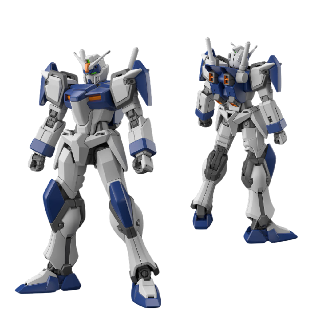 Bandai HG Duel Blitz Gundam model kit from Gundam SEED Freedom, featuring Beam Rifle, Blitz Shield, Twin Beam Sabers, and dynamic articulation