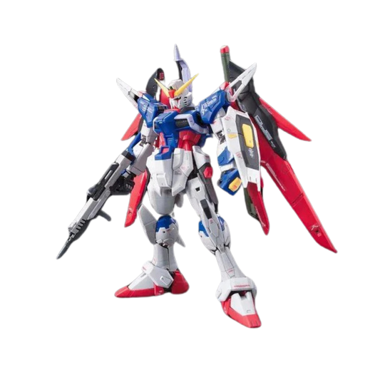 Bandai FM Raider Gundam model kit from Mobile Suit Gundam SEED, featuring transformation, Mjolnir flail weapon, and intricate details in 1/100 scale.