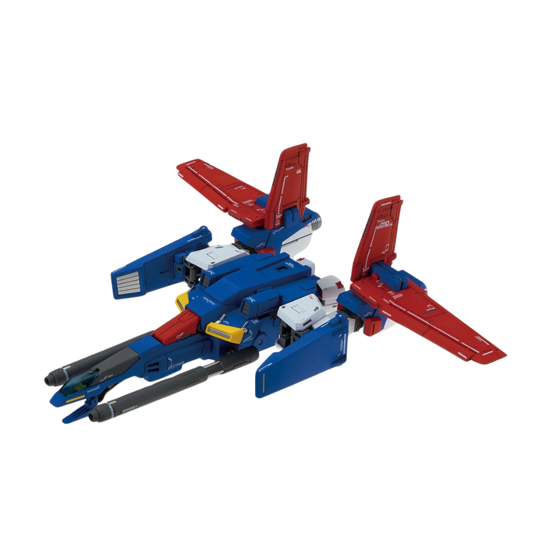 Bandai MG ZZ Gundam Ver. Ka model kit with full transformation, articulated frame, and powerful weapons from Mobile Suit Gundam ZZ.