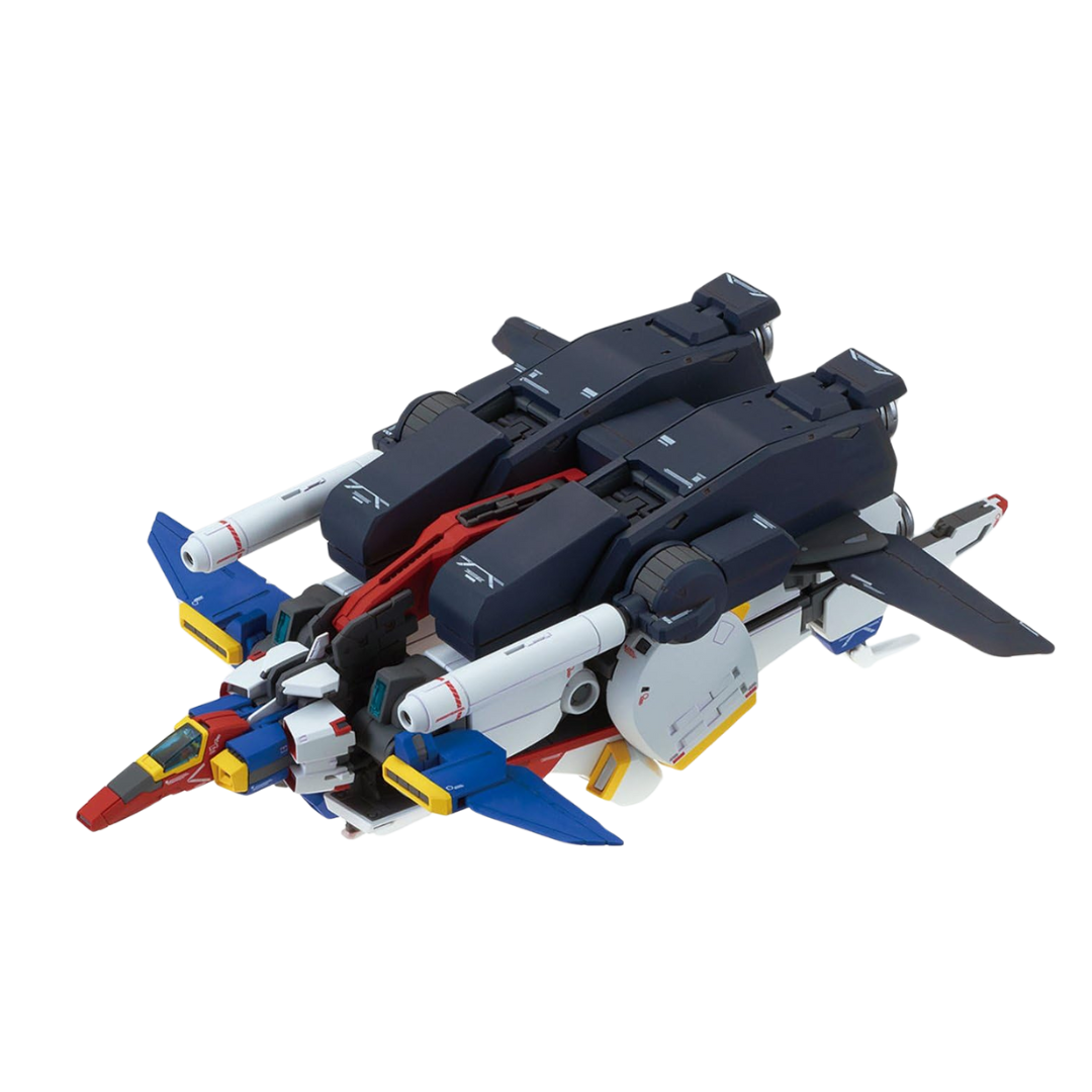 Bandai MG ZZ Gundam Ver. Ka model kit with full transformation, articulated frame, and powerful weapons from Mobile Suit Gundam ZZ.