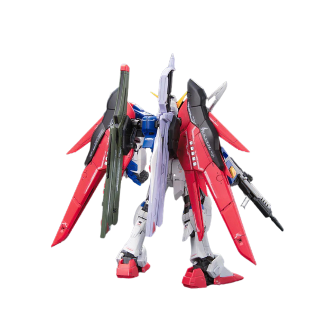 Bandai FM Raider Gundam model kit from Mobile Suit Gundam SEED, featuring transformation, Mjolnir flail weapon, and intricate details in 1/100 scale.