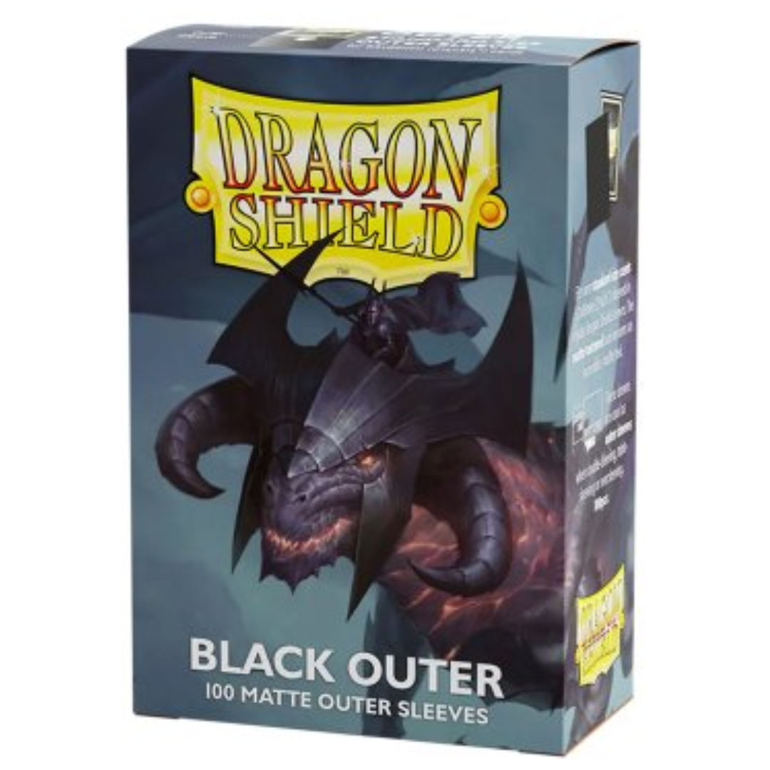 Dragon Shield - Sleeves - Outer Matte Black (100)