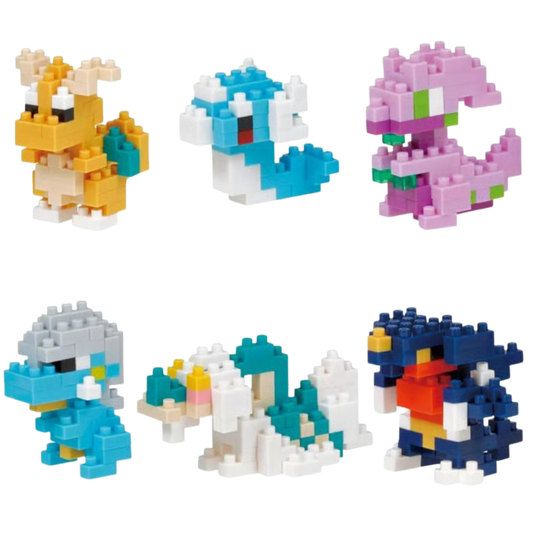 Nanoblock - Mininano Series - Pokemon Series - Dragon Type Set 1