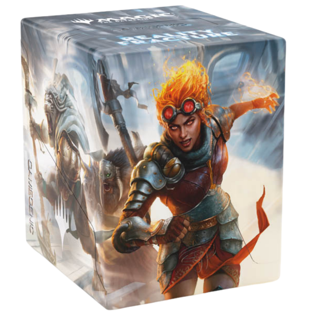 Gamegenic MTG Reality Fracture Bastion XL Charge the Sanctum 100+ deck box with clear Commander window