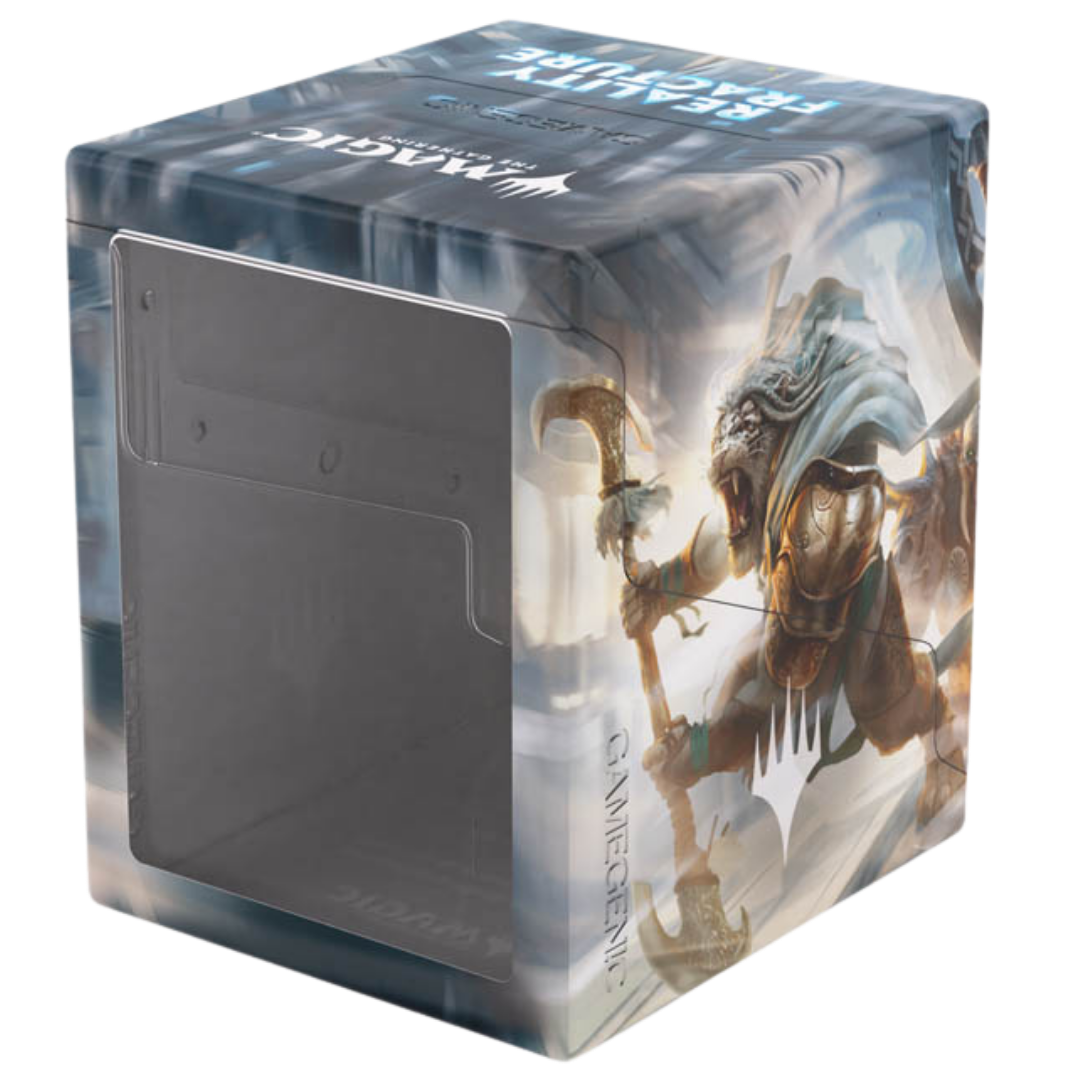 Gamegenic MTG Reality Fracture Bastion XL Charge the Sanctum 100+ deck box with clear Commander window