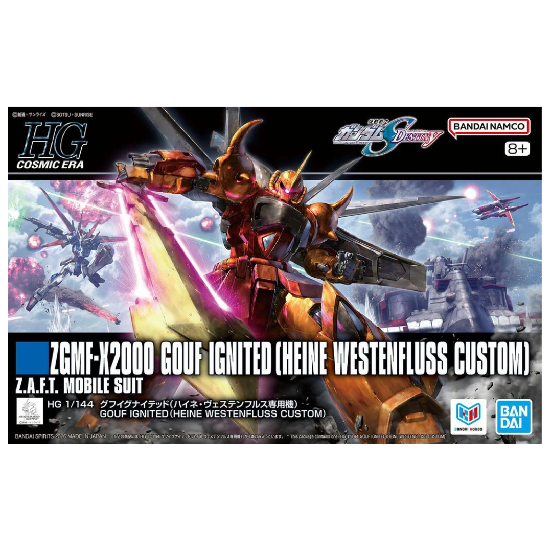 Bandai - HG - Gouf Ignited (Heine Westenfluss Custom) "Mobile Suit Gundam SEED Destiny"