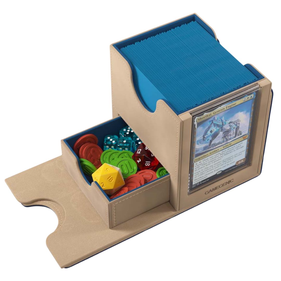 Gamegenic MTG Reality Fracture Sidekick Pro XL Fatehold 100+ deck box with Commander display and accessory drawer