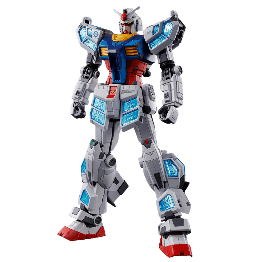 Bandai - HG - RX-78F00/E Gundam (EX-001 G.L.R.S.S Feather UNIT)