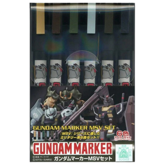 Gundam Marker MSV Set