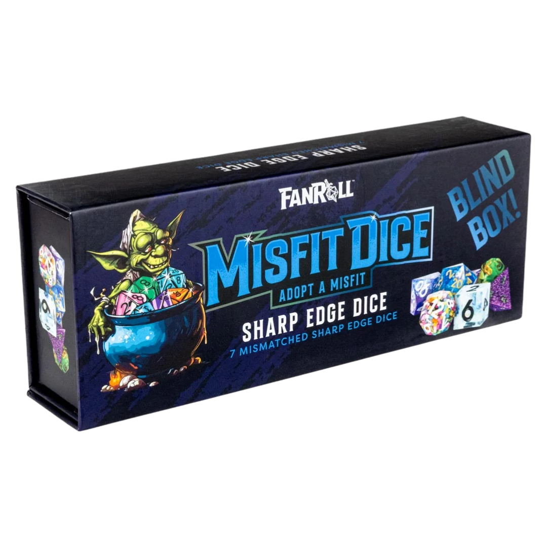 FanRoll Mystery Misfit Sharp Edge Dice Blind Box