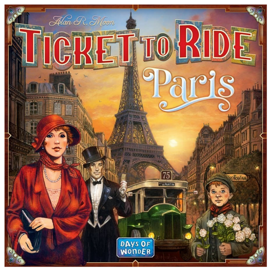 Ticket to Ride Paris board game by Days of Wonder