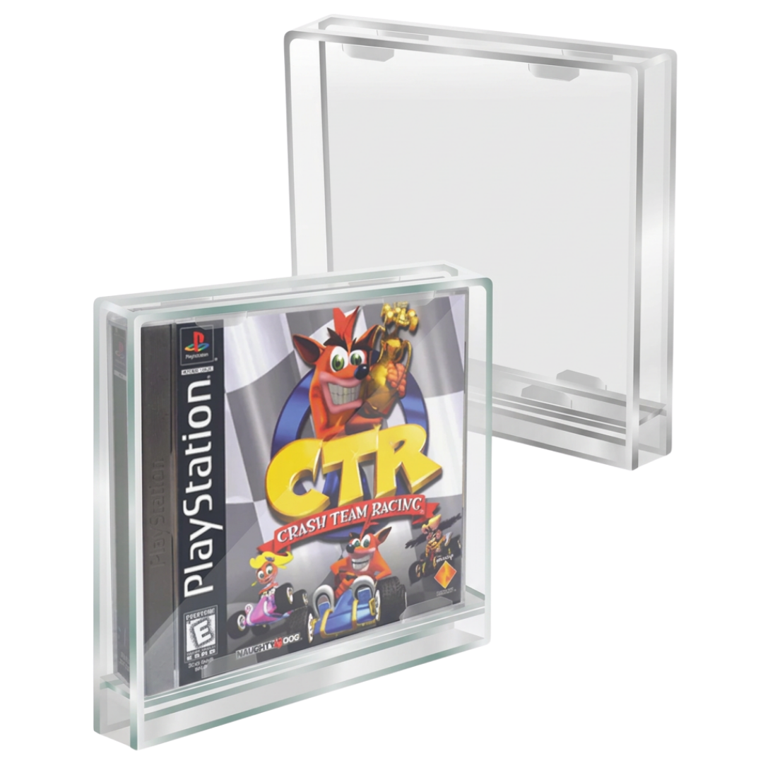 Evoretro - Acrylic Protector - Game Disc Box / CD Box