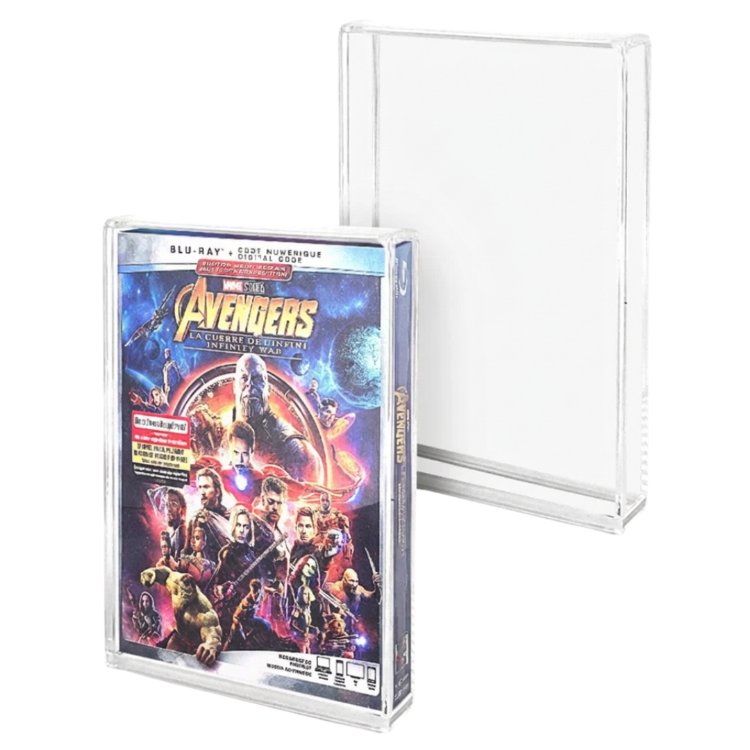 Evoretro - Acrylic Protector - Game Disc Box / DVD Box (Wii, Gamecube, PS2, Xbox, Xbox 360)