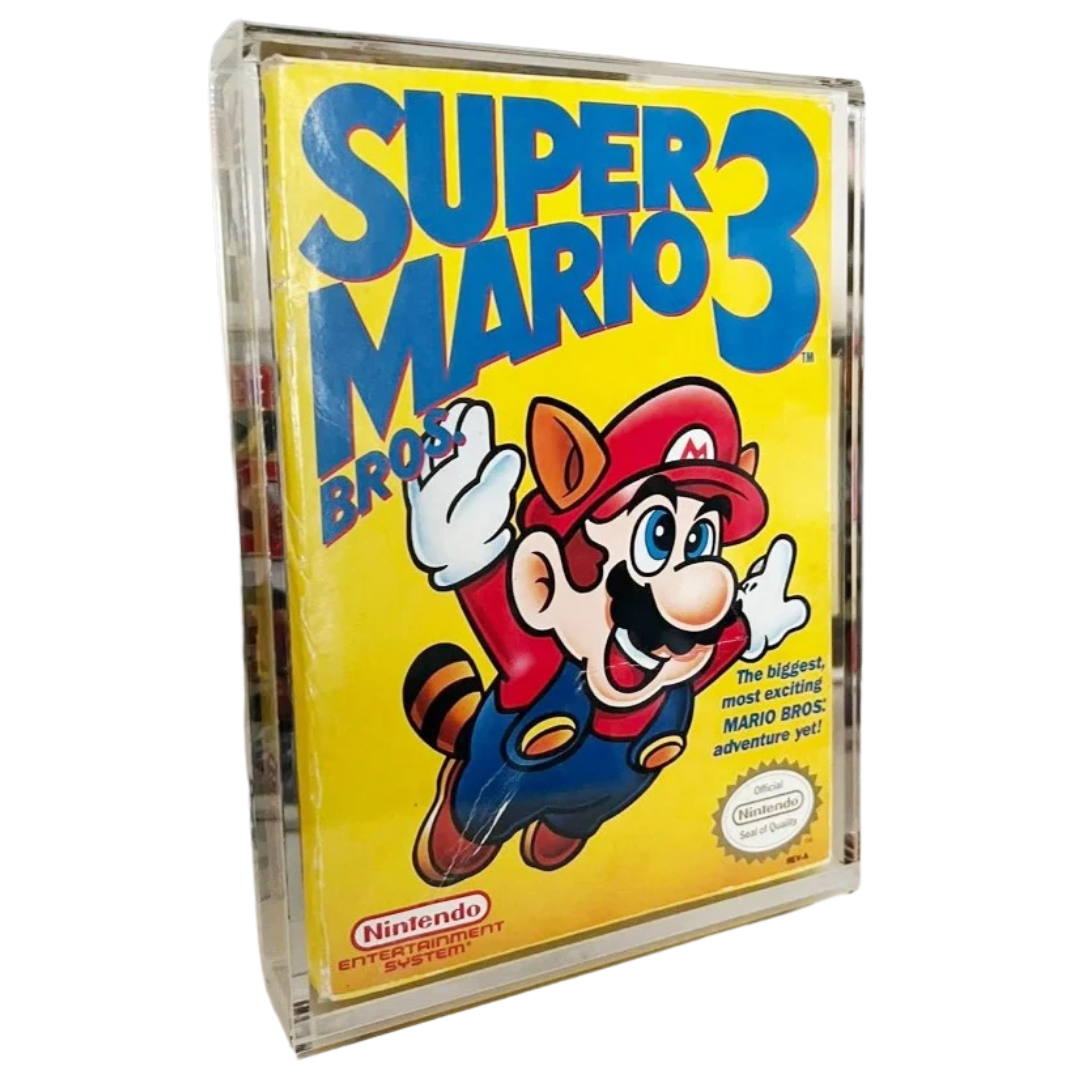 Evoretro - Acrylic Protector - Nintendo NES Game Box