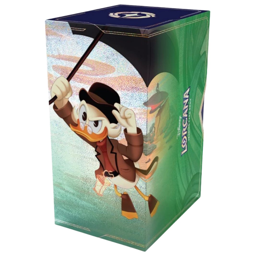 Disney Lorcana Scrooge McDuck Gift Box with Glimmer foil promo