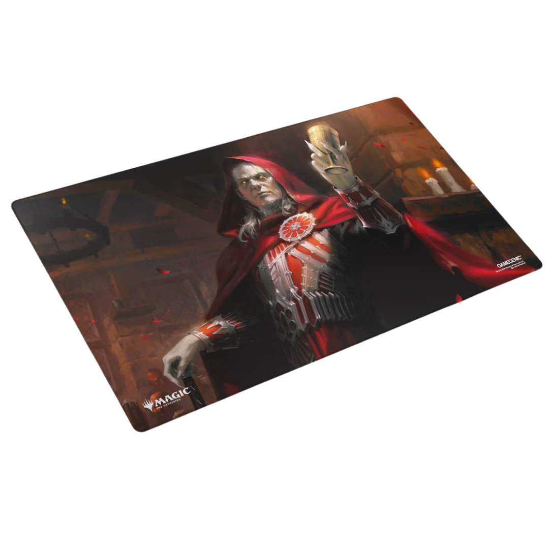 Gamegenic MTG Reality Fracture Edgar Ancient Bloodlord and Edgar Moonlit Sovereign double-sided playmat