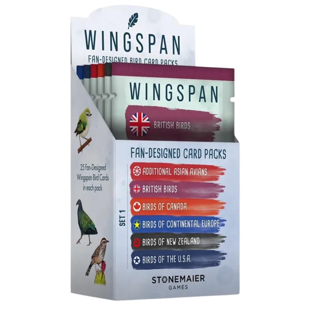Wingspan - Fan-Designed Bird Card Packs - Set 1