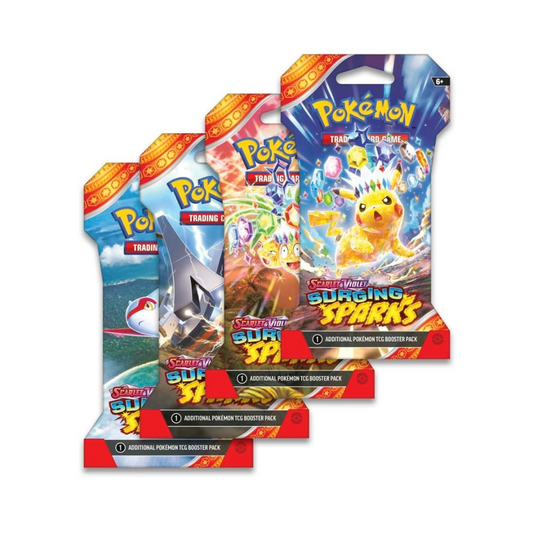 POKEMON - SURGING SPARKS - SLEEVED BOOSTER (PRE-ORDER)