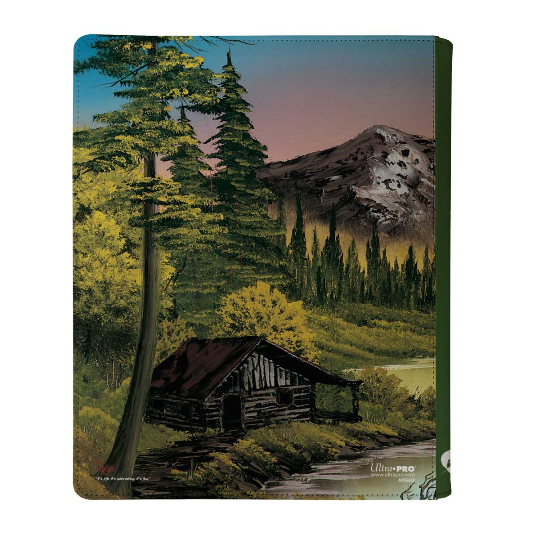 Ultra Pro - 9 Pocket Zip Binder - Bob Ross - Mountain Retreat (PRE-ORDER FOR 2024-11-30)