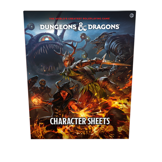 Dungeons & Dragons - 2024 - Character Sheets (PRE-ORDER FOR 09/17/2024)