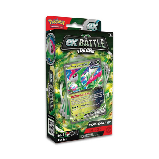 POKEMON - BATTLE DECK - IRON LEAVES EX