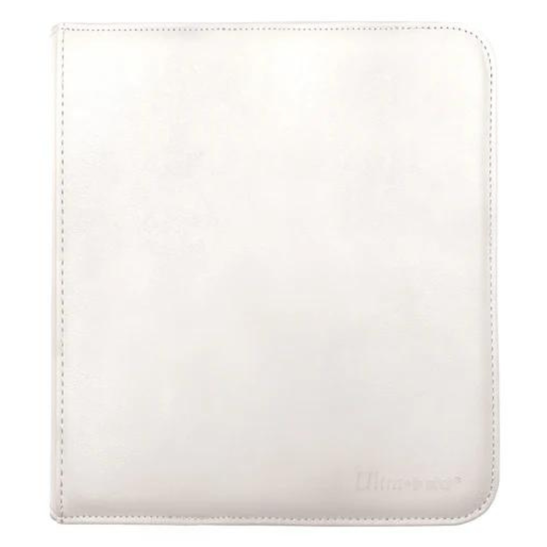 Ultra Pro - 12 Pocket Pro Binder - Vivid -  White