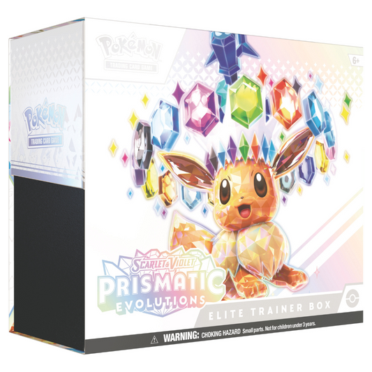 POKEMON - PRISMATIC EVOLUTIONS - ELITE TRAINER BOX (PRE-ORDER FOR 01/17/2025)