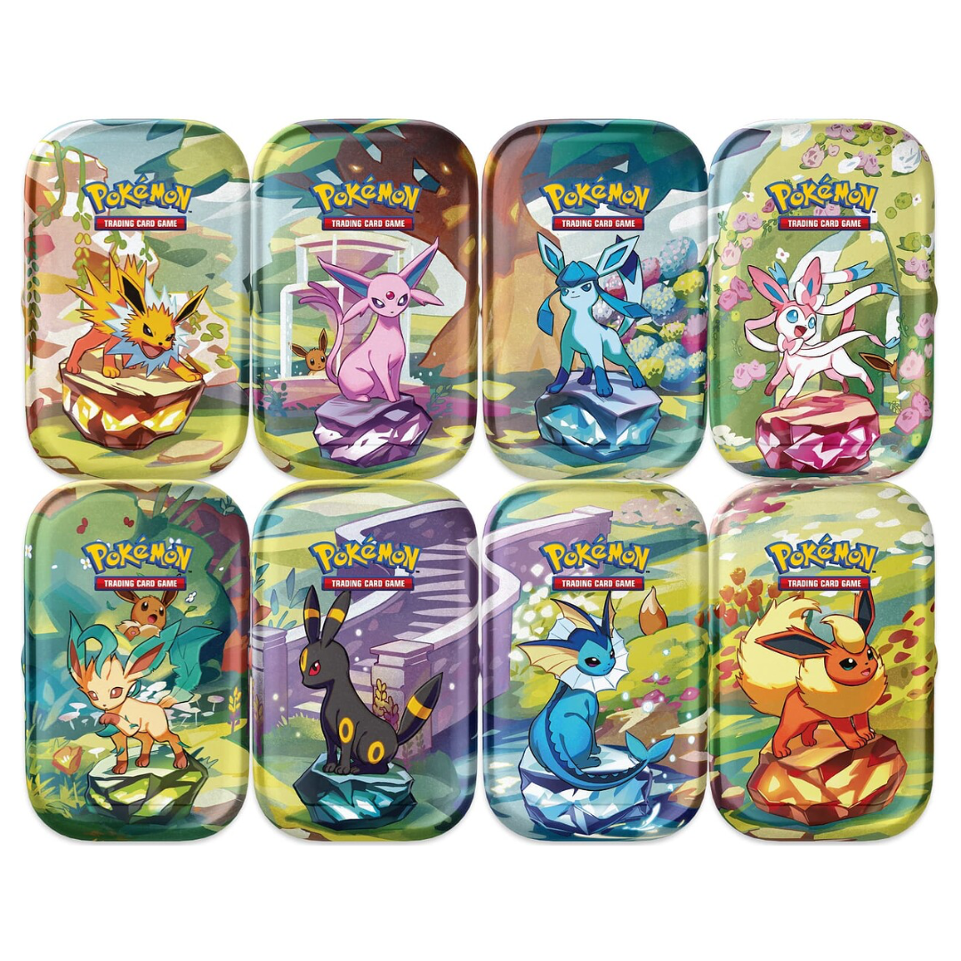 Pokemon - Prismatic Evolutions - Mini Tins (Assorted) (Pre-Order For 02/07/2025)