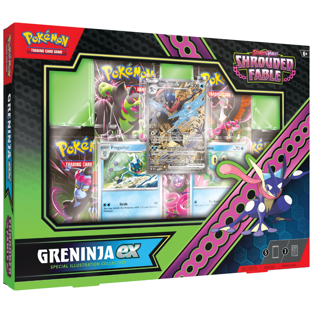 Pokemon - Shrouded Fable - Box Set - Greninja Ex Special Illustration Collection